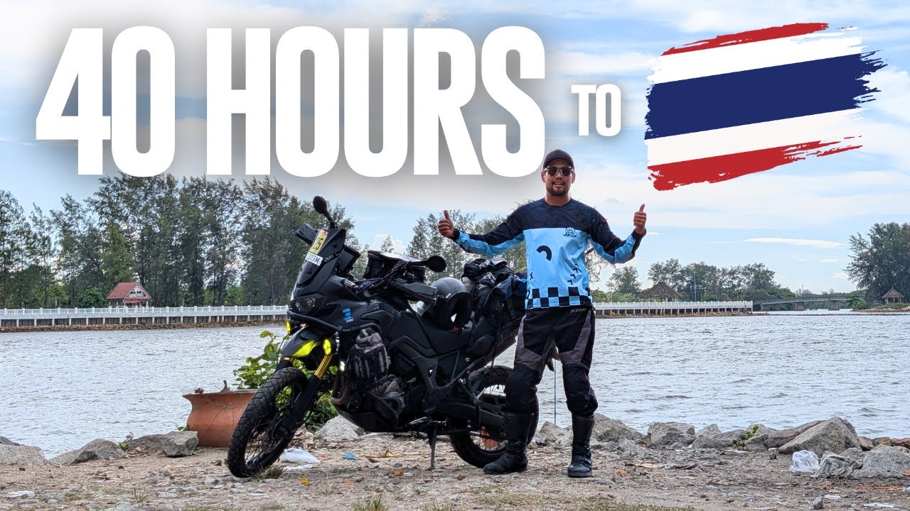 Riding To Thailand WITHOUT the North South Highway!