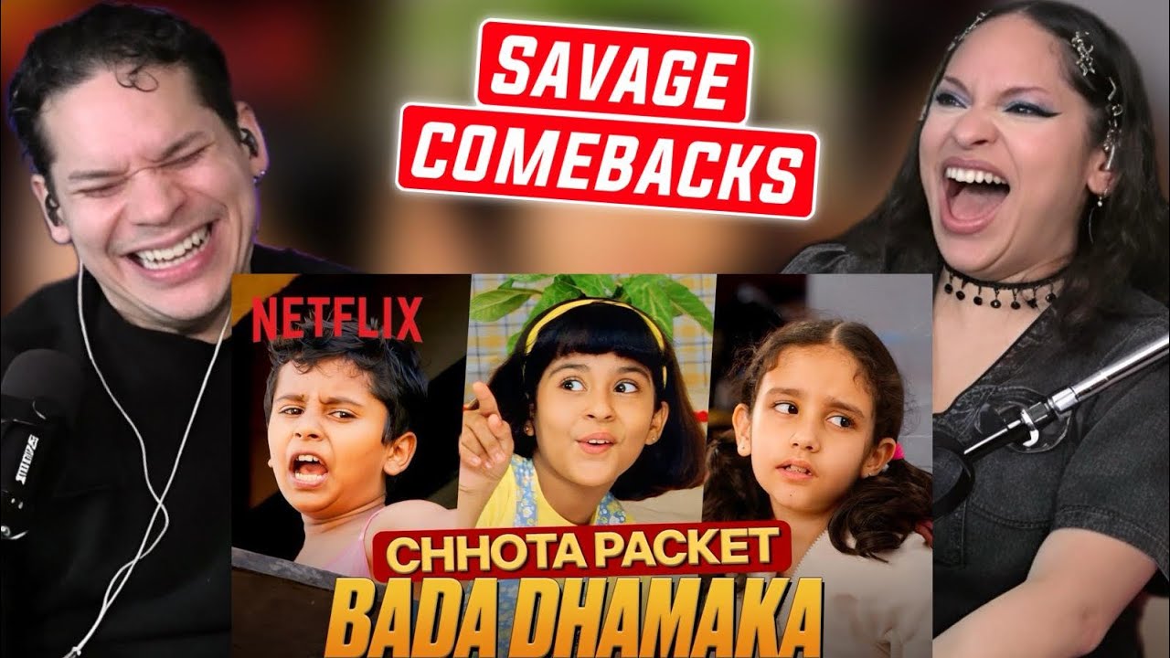 THIS IS SO FUNNY!😂Waleska & Efra react to Bollywood's most savage comebacks
