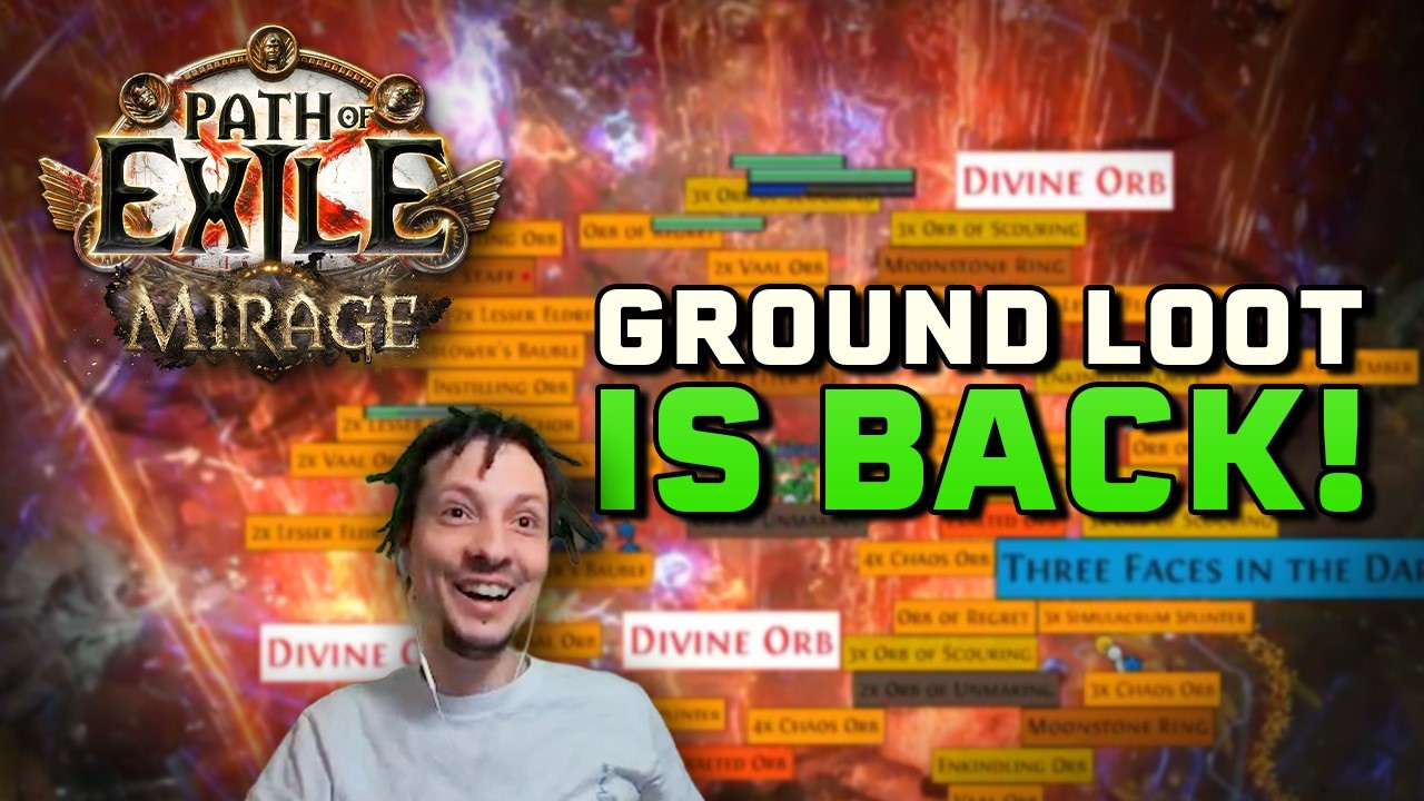 Breach is good again! - Mirage is bringing back ground loot - PoE #967