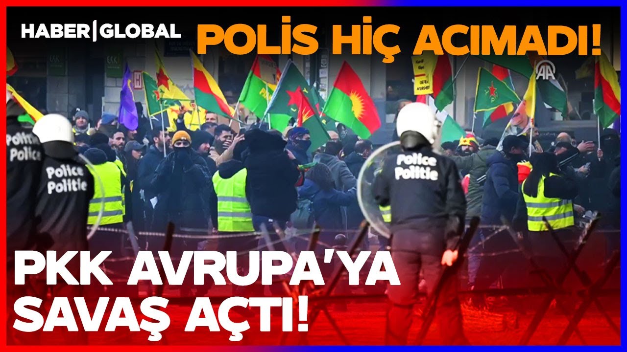 Terör Örgütü Pkk-Sdg Şimdi de Avrupa'ya Saldırmaya Başladı! Brüksel Bu Defa Taviz Vermiyor!