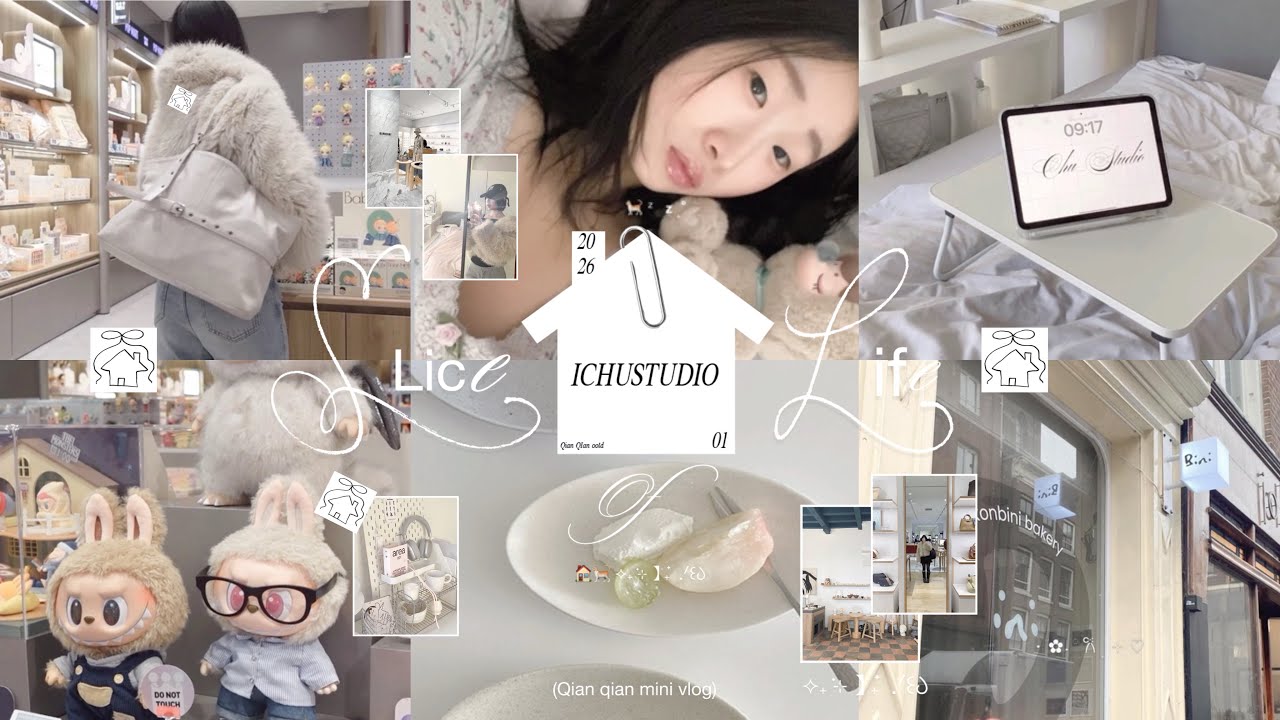 ♫•¨•.¸¸♪ 【 Slice Of Life Vlog  ⟡˖ ࣪⊹ 】카페 브이로그 cafe hopping, popmart, pinterest vlog감성적인 브이로그  ݁˖꒰𑁬
