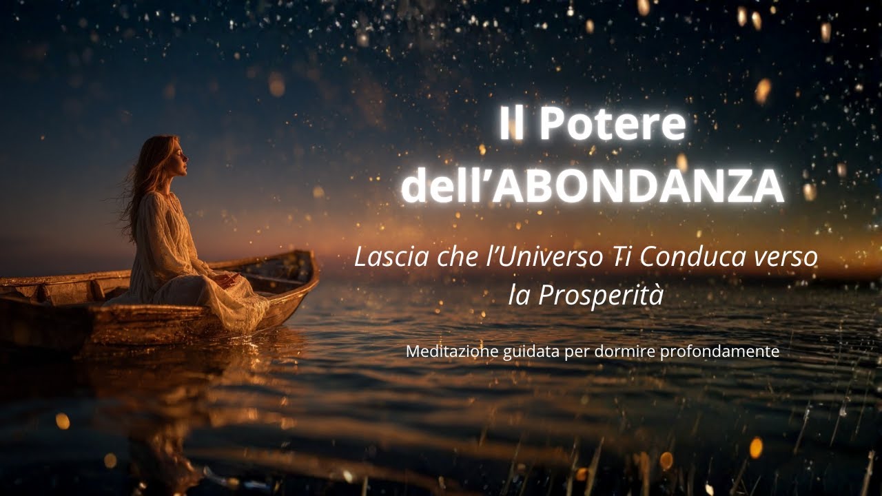 Meditazione Guidata per Attirare la Prosperit&agrave; e l&rsquo;Abbondanza nella Tua Vita