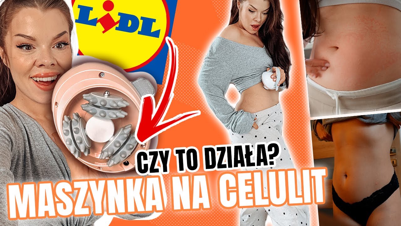 Czy to działa?? ANTYCELULITOWY MASAER  z LIDLA! MOJE EFEKTY po 2 tygodniach