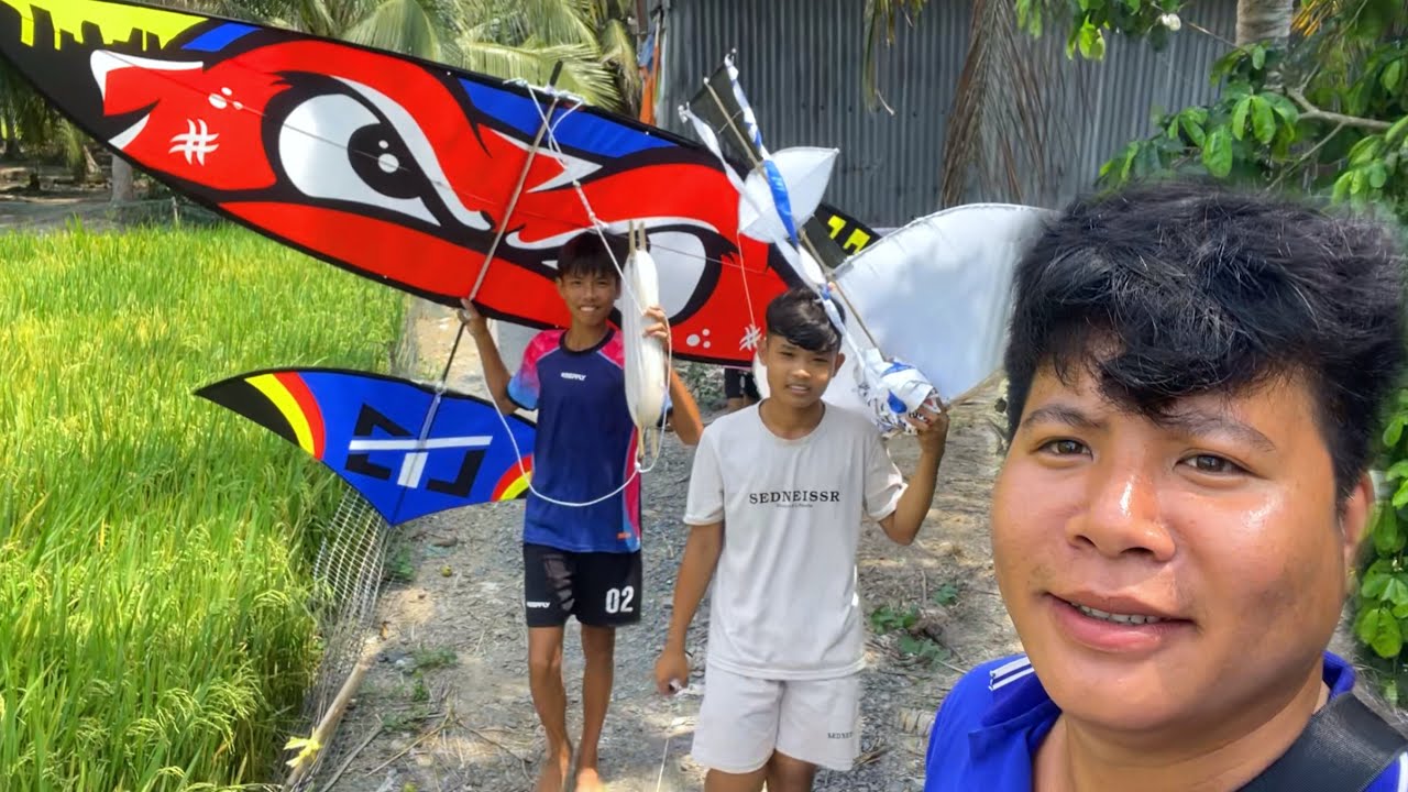 L&agrave;m Diều S&aacute;o 3M Bằng Sợi Thuỷ Tinh! Diều to d&atilde; man lu&ocirc;n cả nh&agrave; ơi. | Trường QN 