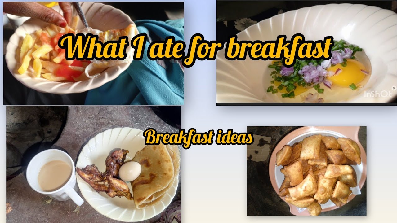Village life;What I ate for breakfast in five days. Breakfast ideas #lily 