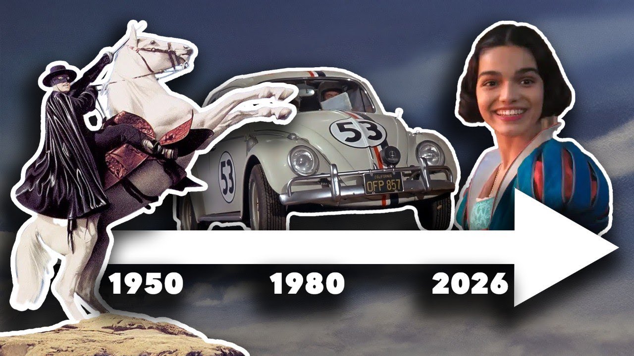 L'evoluzione dei LIVE ACTION Disney