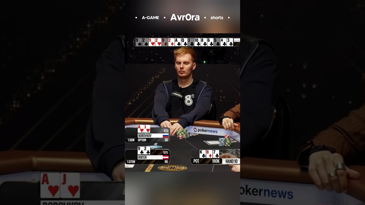 Аврора на финальной столе Onyx High Roller Series