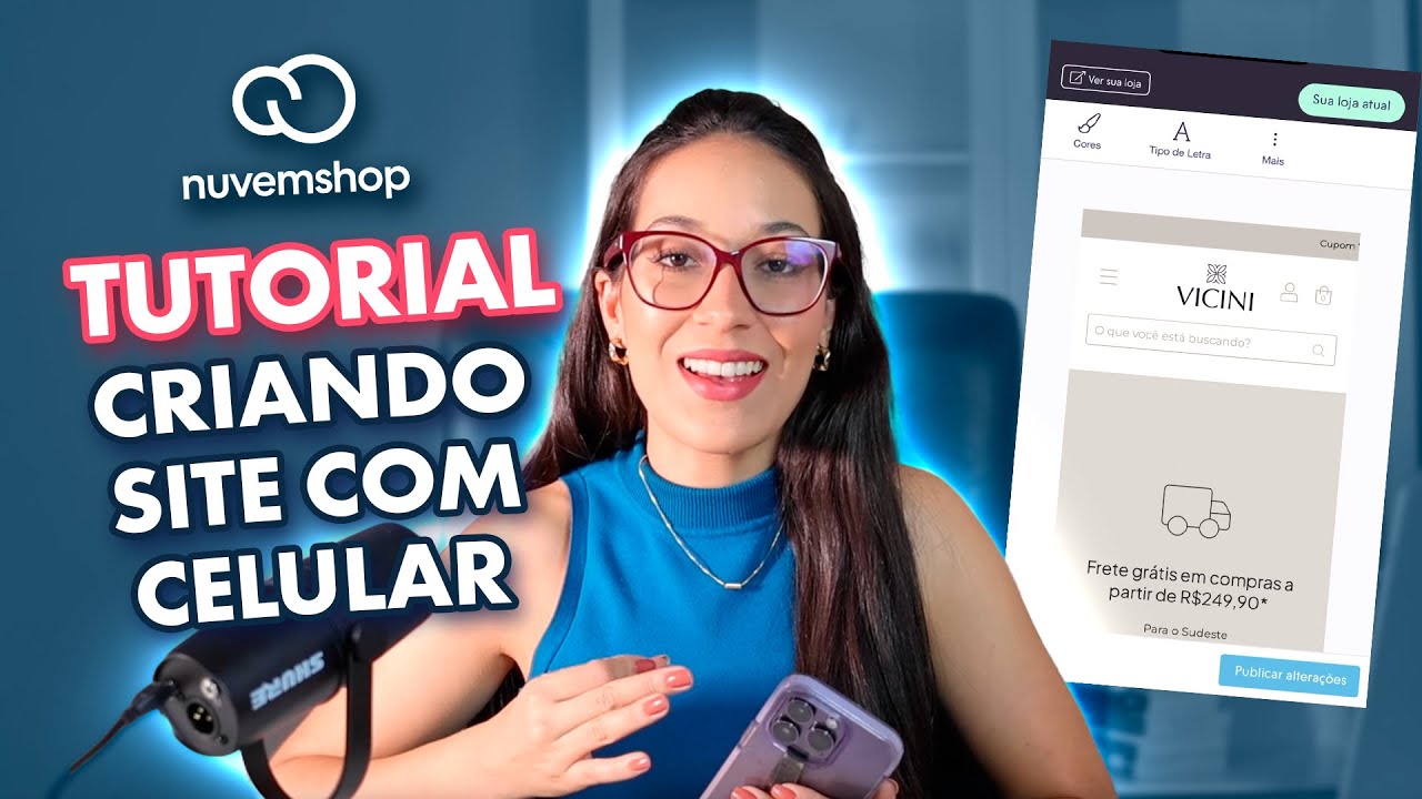 CRIANDO UM SITE PARA MINHA LOJA PELO CELULAR 📱