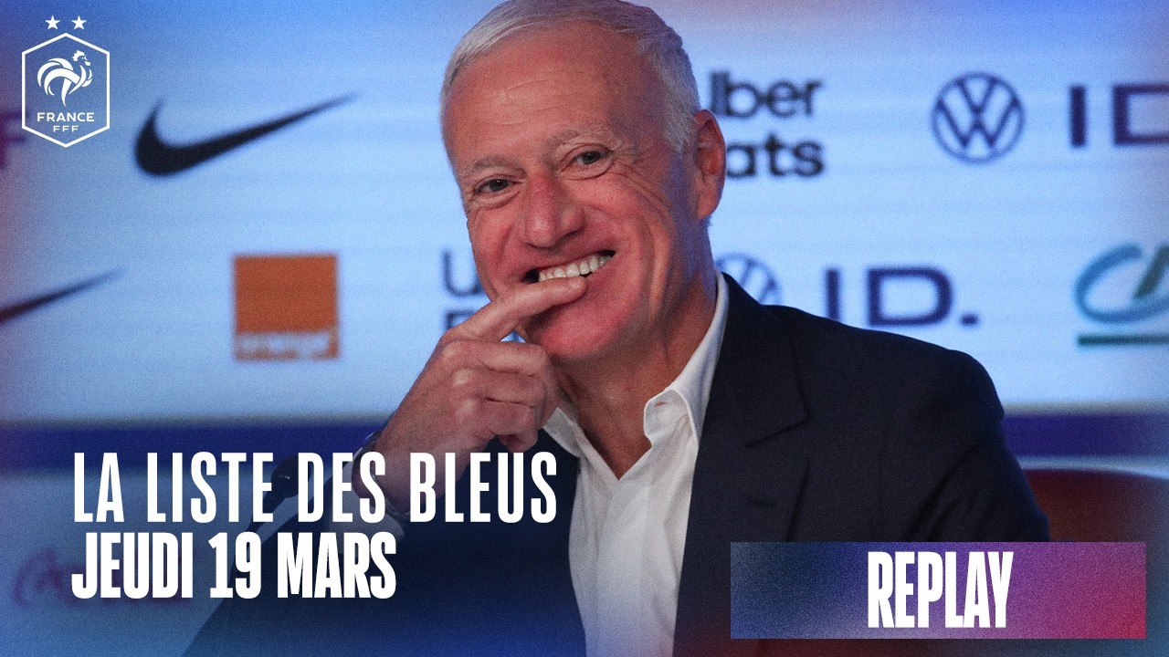 14h : la liste des Bleus de Didier Deschamps en direct