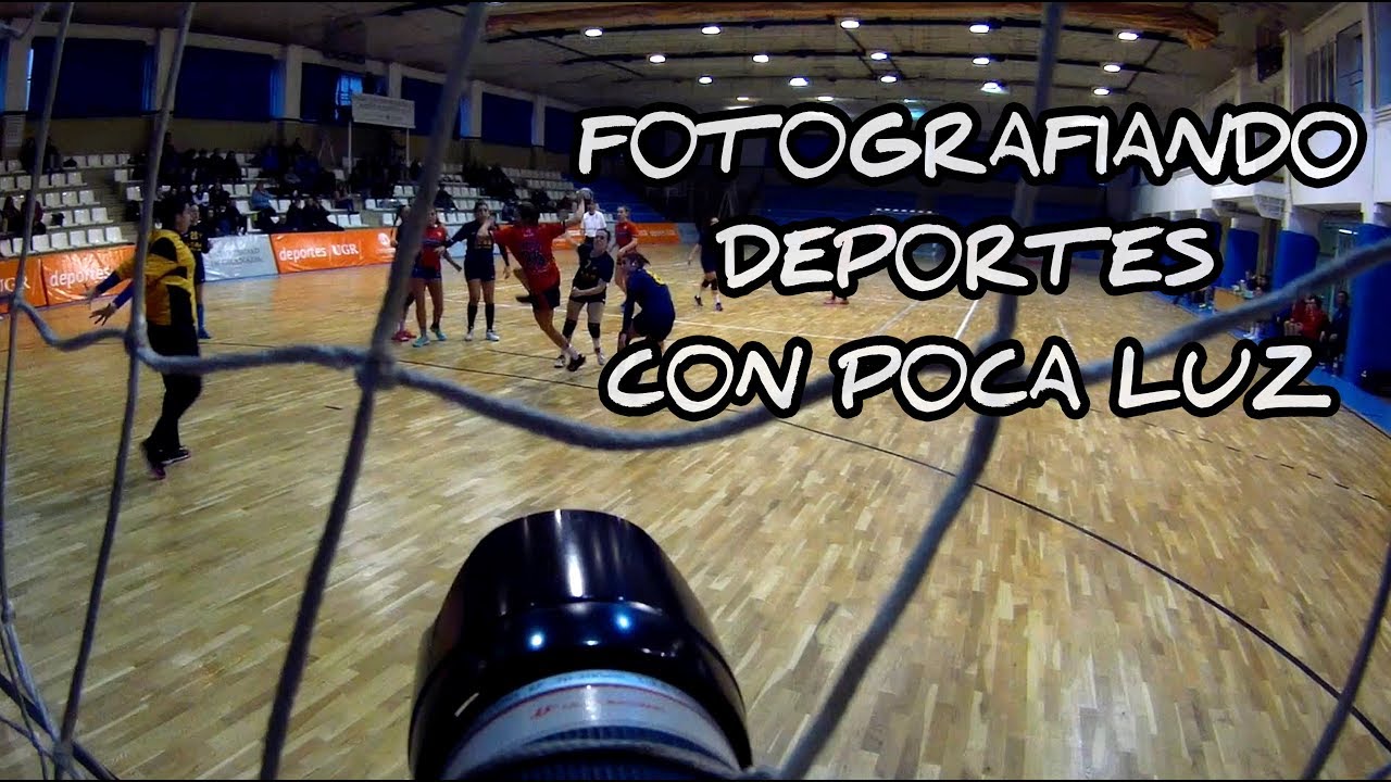 Soy fotógrafo / Capítulo 17 📷 Cómo FOTOGRAFIAR DEPORTES con POCA LUZ  💡