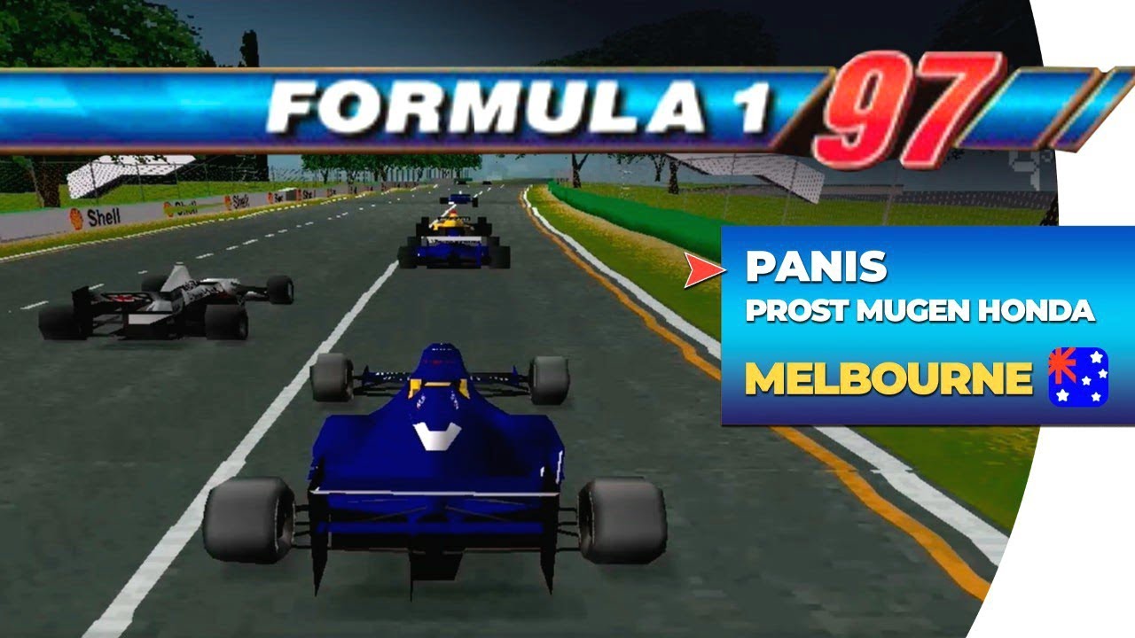 F1 97 ps1 gameplay: Melbourne - Olivier Panis