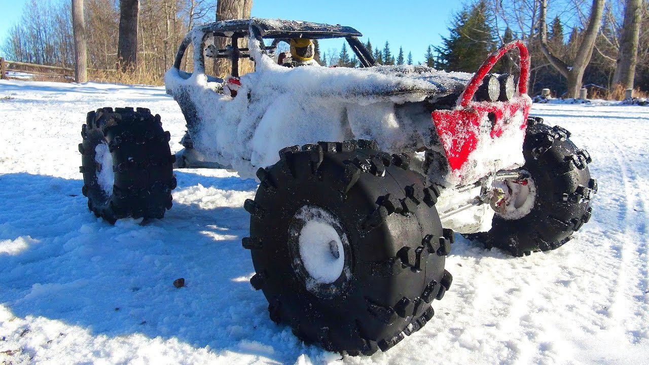 RC ADVENTURES - Black Widow inflicts FROST BiTE on the Winter TRAiL