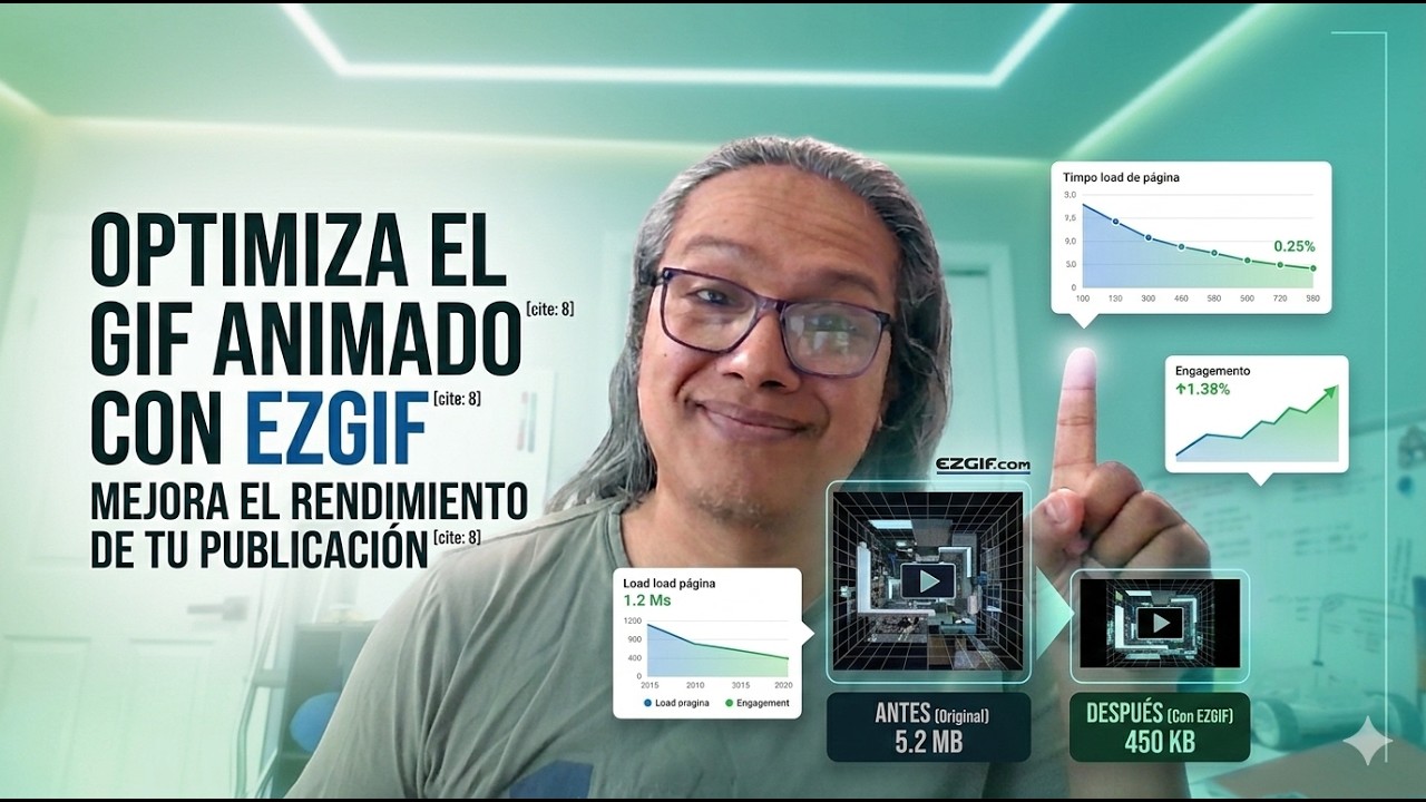 EZGIF para optimizar tus Gif