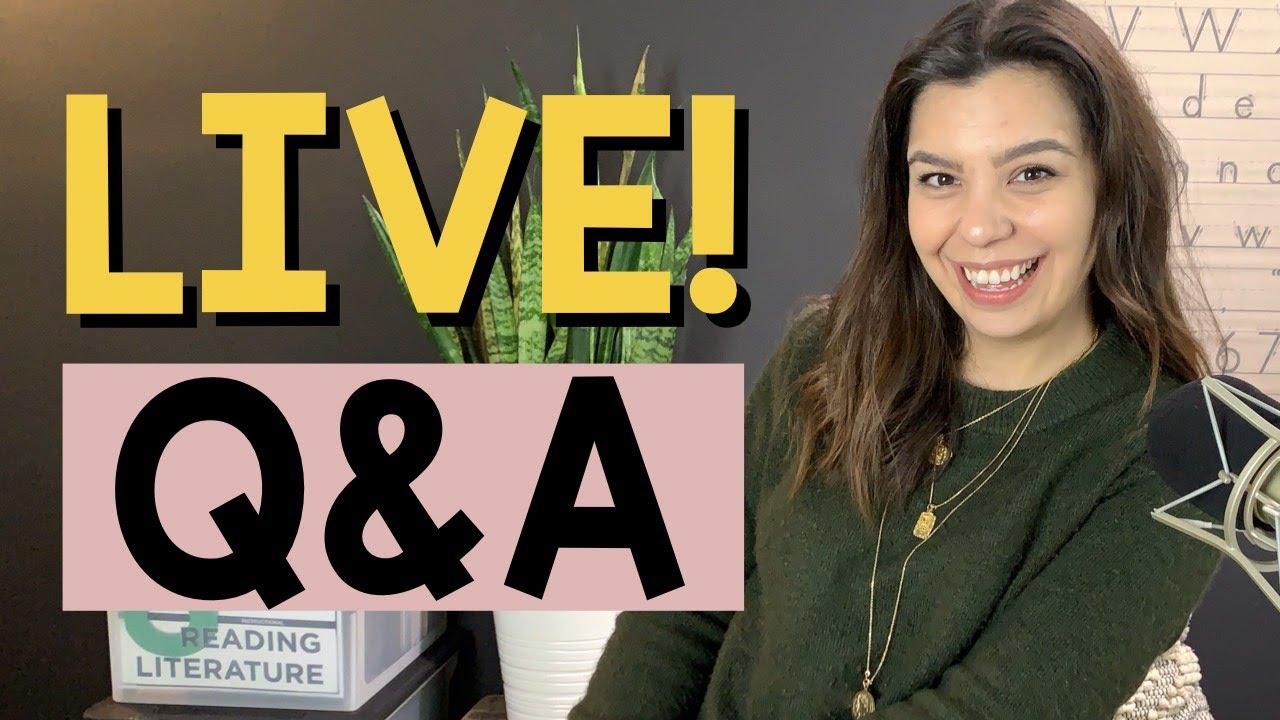 The Lettered Classroom Live Stream