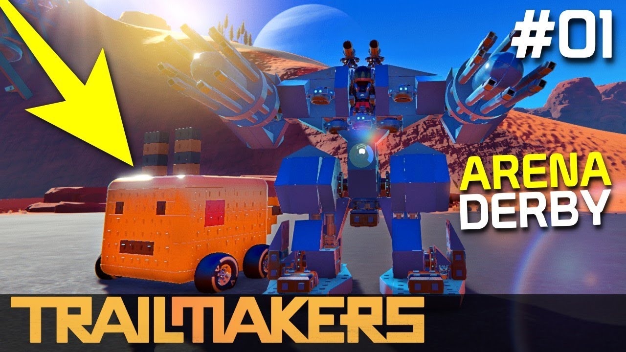 Trailmakers PL Online [#01] ARENA Derby - ...WASZE Pojazdy! /z Bertbert & Skie