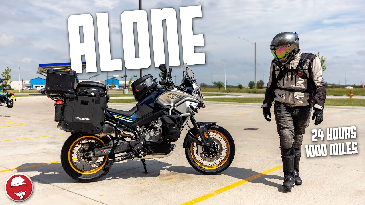 Максимальный тест надёжности: 1000 миль на CFMOTO Ibex 800 T! | Solo Iron Butt Challenge