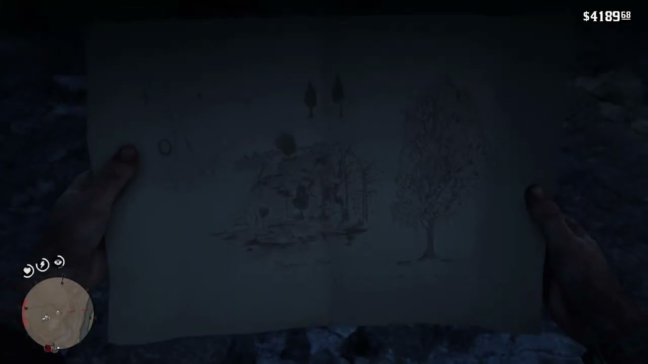 Annesburg Chimney Treasure Map (RDR2)