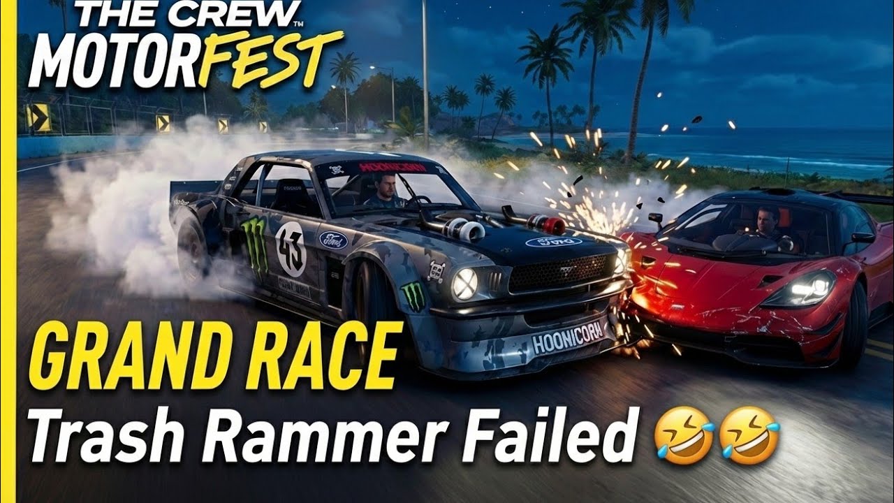 Useless Rammer try to catch me but... 🤣 Crew Motorfest - Grand Race