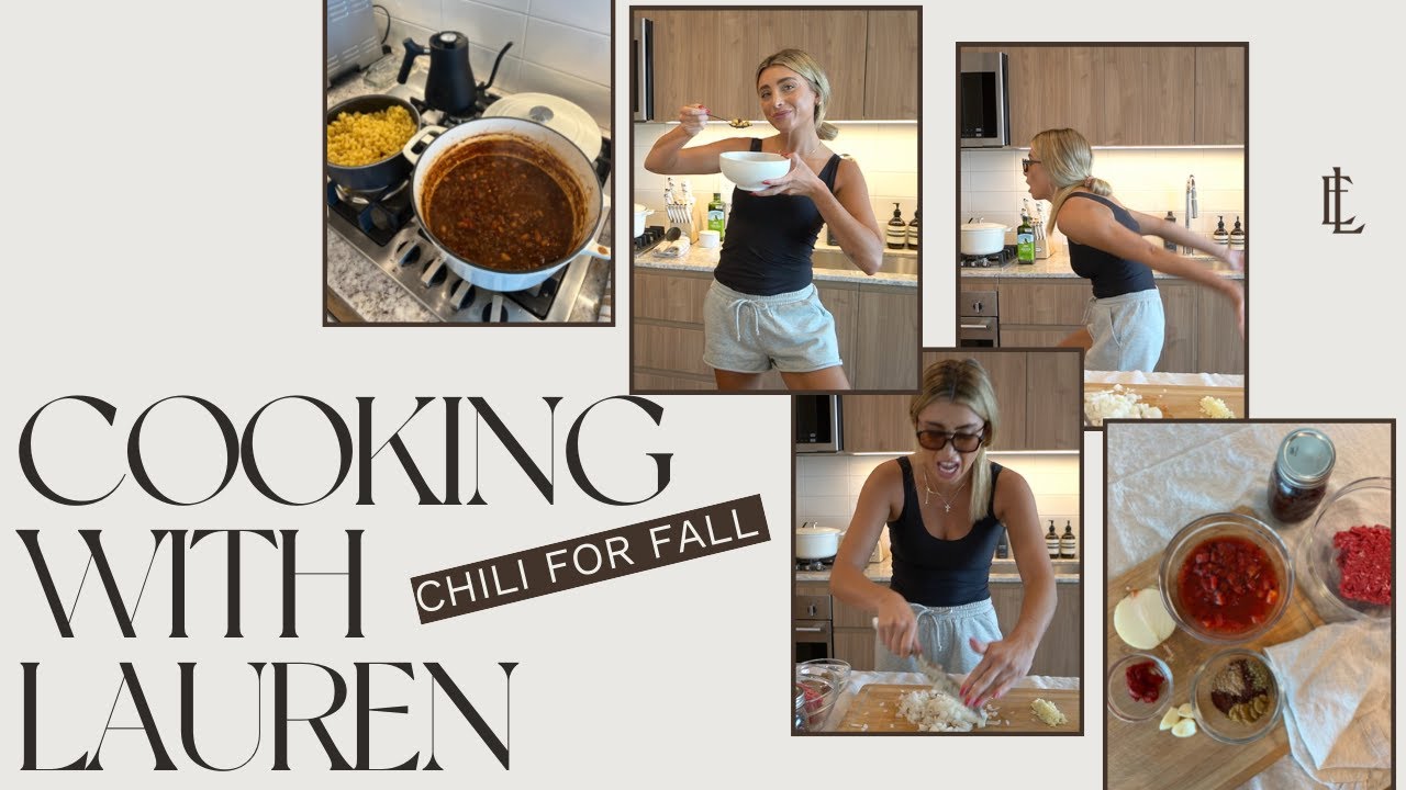 Cooking With Lauren: Fall Basic B*tch CHILI!