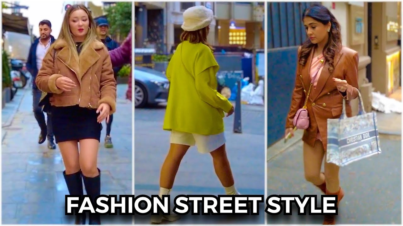 What Do People Wear On The Most Expensive Fashion Street In Istanbul ?Street Style In Autumn👛👗👠