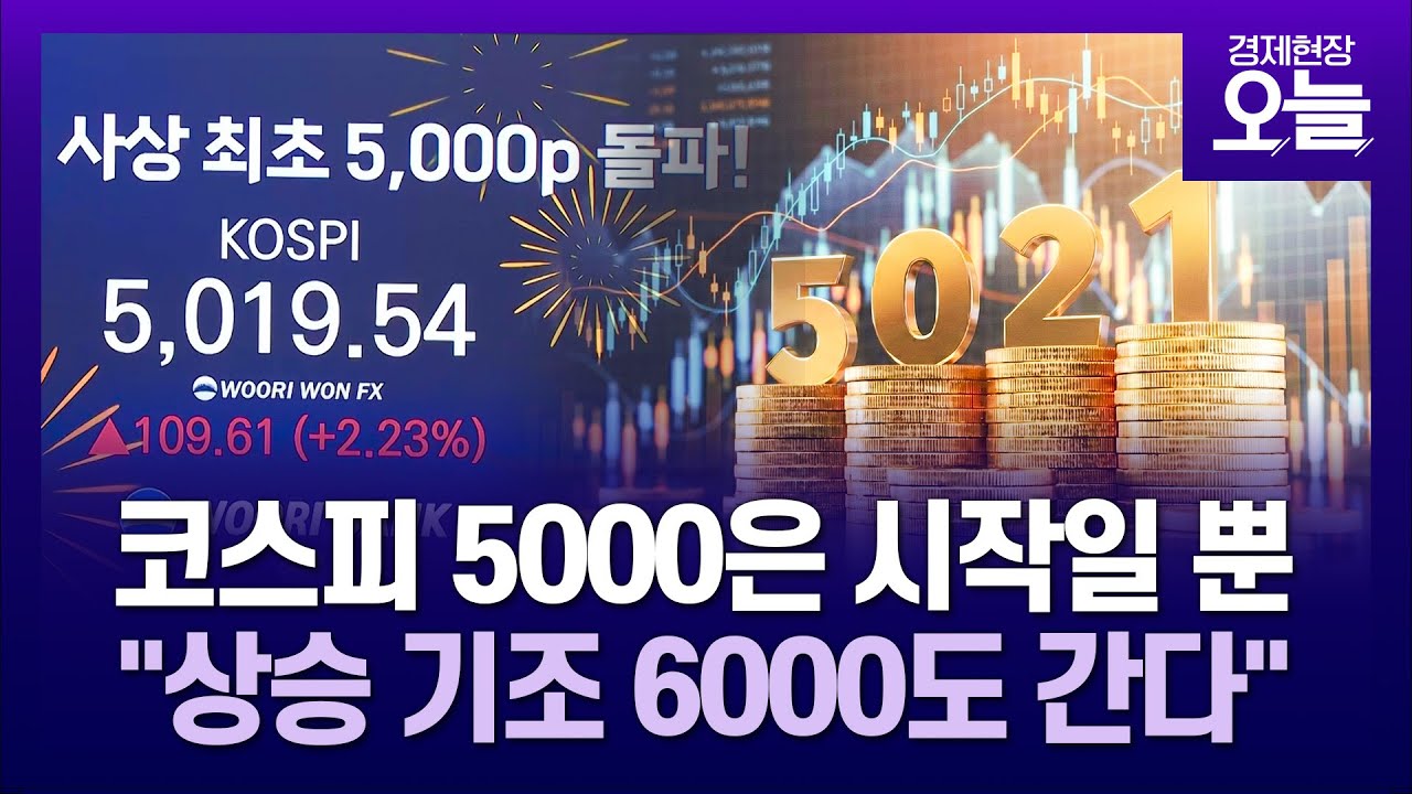 코스피 장중 5020도 터치…이젠 6천 넘본다  [경제현장 오늘]