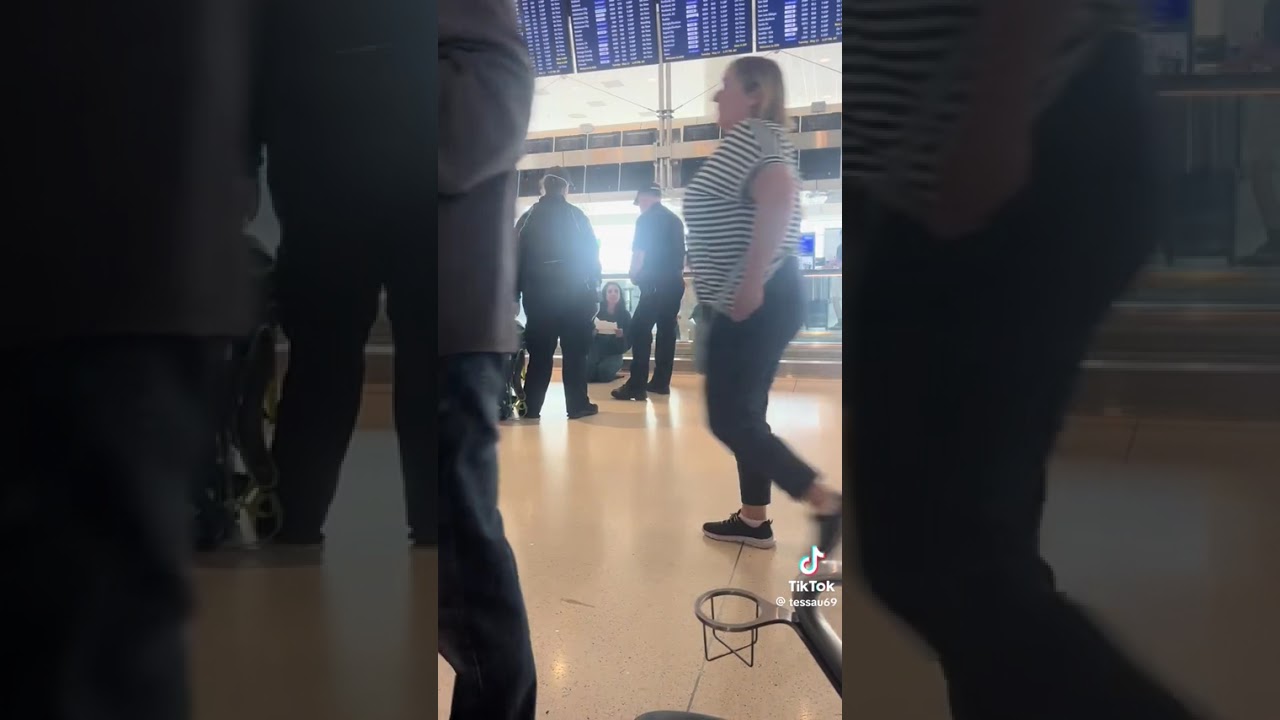 Woman claims she's been kidnapped and forced to read threat letter to the US at Denver airport 5/13