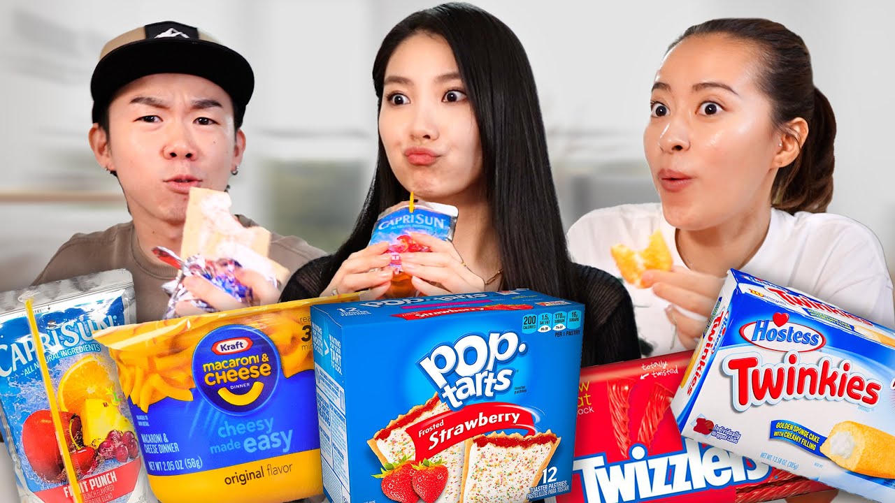 Japanese Models Try American Food for the first time