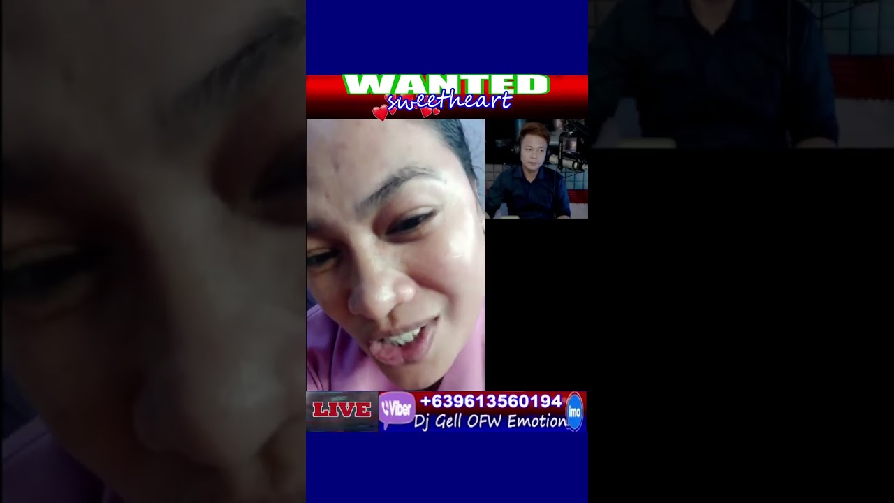 Live Now : Wanted Sweetheart with DJ Gell OFW Emotion Tv.Radio / Nov 19, 2025 / 7-10PM