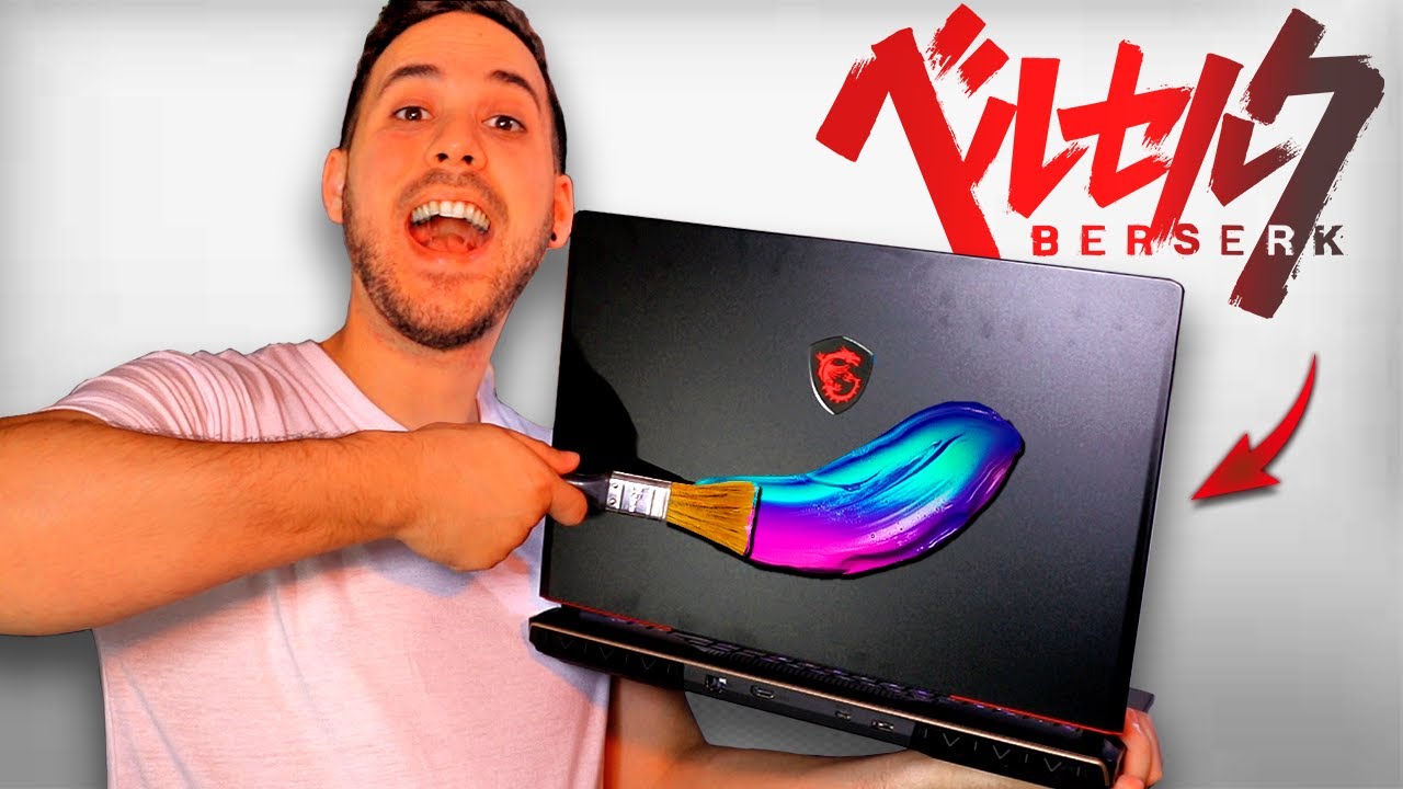 PERSONALIZANDO mi Laptop | Epic Custom | ArteMaster