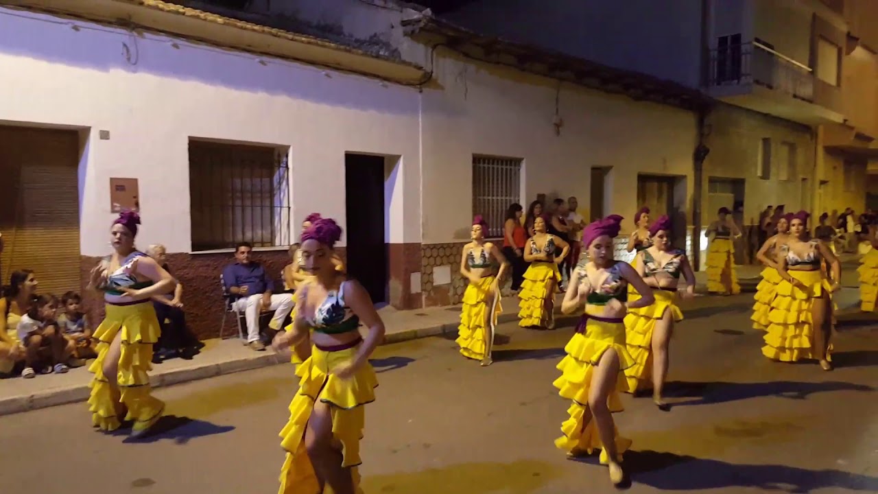 Formentera del Segura, gran desfile de carrozas y charangas. Formentera del Segura  (Alicante), 2017