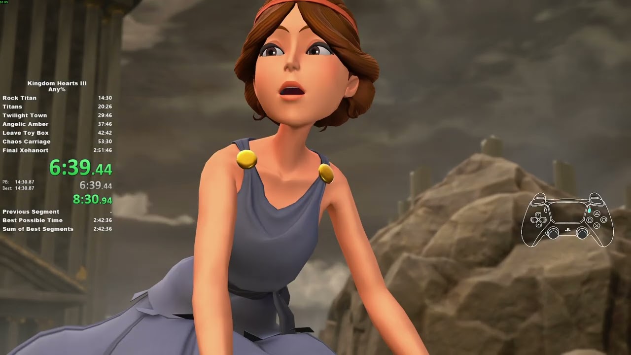 Kingdom Hearts 3 Speedrun : Any% en 2:48:32
