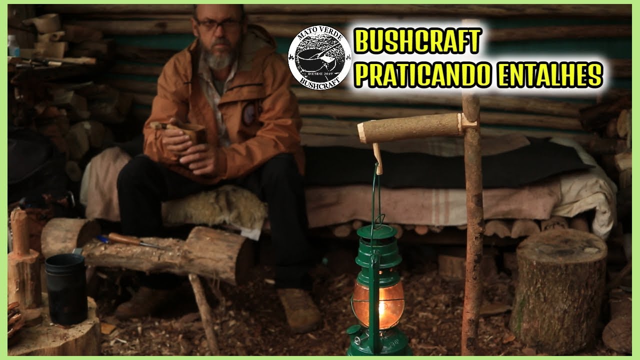 BUSHCRAFT PRATICANDO ENTALHES