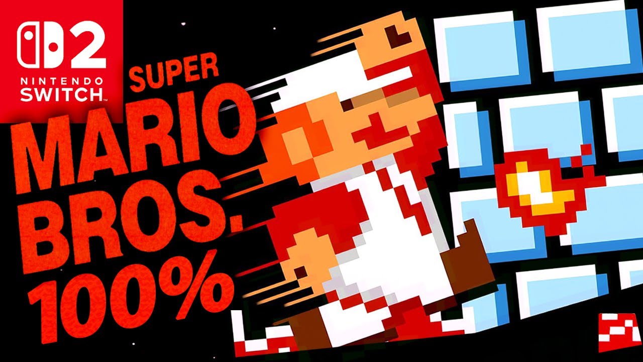 Super Mario Bros. (Nintendo Switch 2) - 100% Longplay Full Game Walkthrough Gameplay Guide
