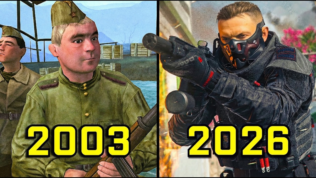 Эволюция игр Call of Duty 2003-2025