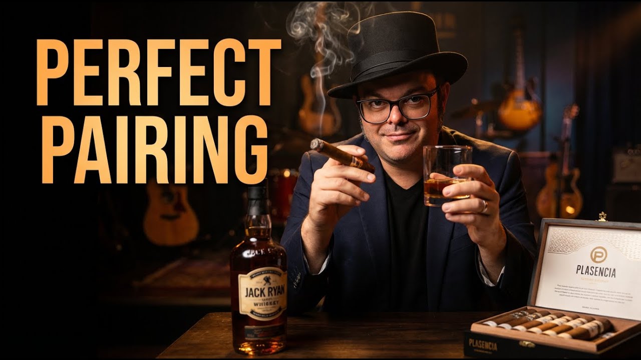 The Perfect Pairing: Whiskey & Cigar Review. Jack Ryan & Plasencia