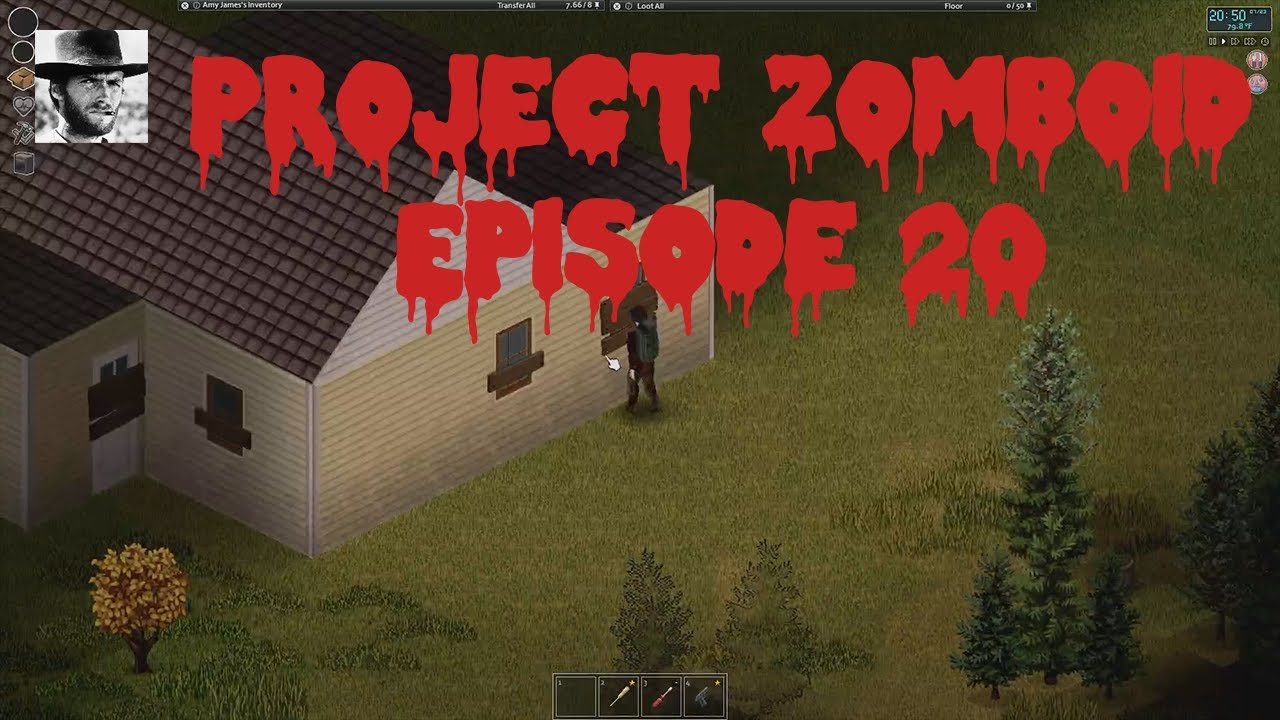 Taking Planks from a Survivor House| PROJECT ZOMBOID BUILD 41| Episode 20