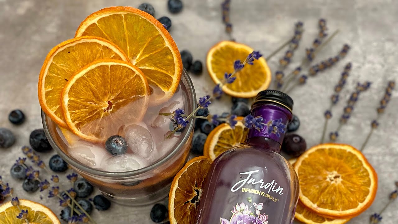 Healthy Summer Cocktail series: Lavender Fields