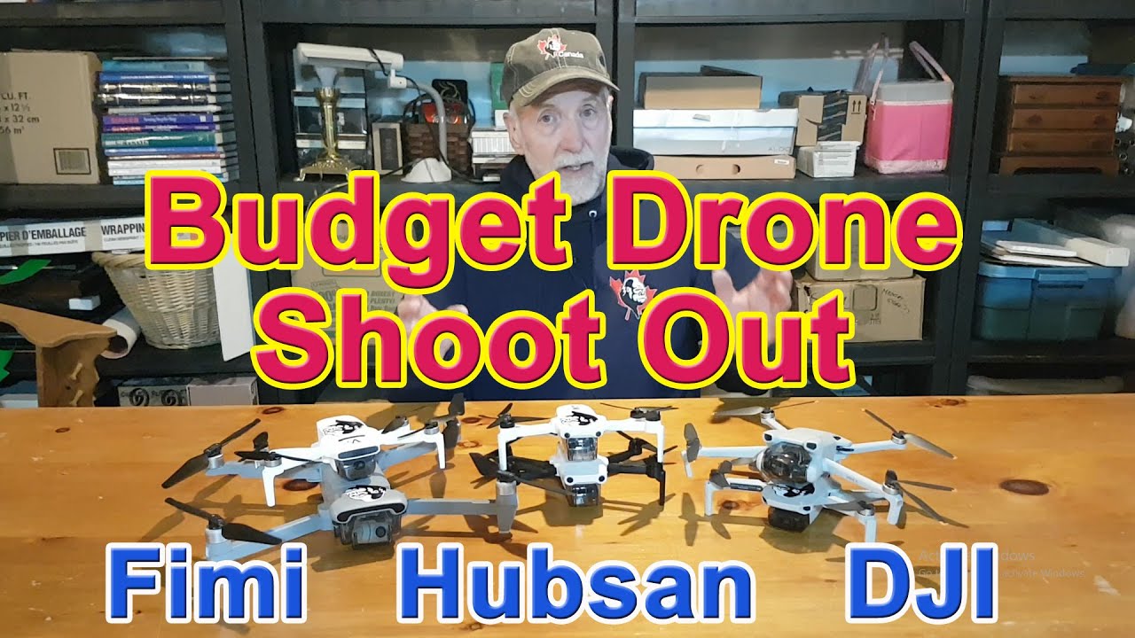 Compare DJI, Hubsan, Fimi - back to back to back - Know your Limit, Play Within It !