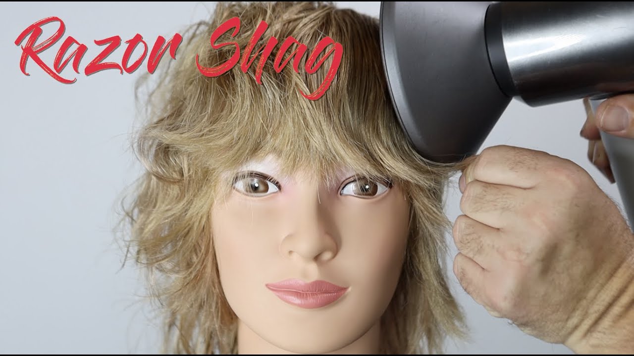 How To Cut a SHAG with razor