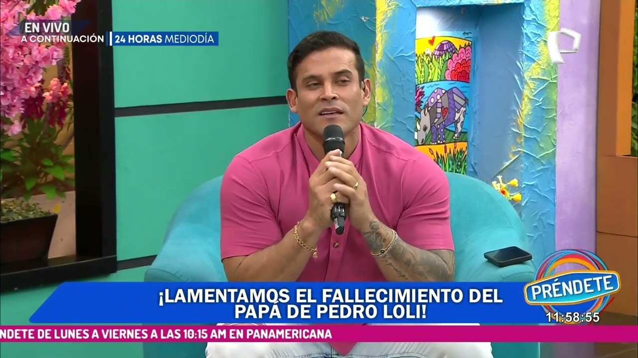 Christian Domínguez dirige emotivas palabras para Pedro Loli por el fallecimiento de su padre