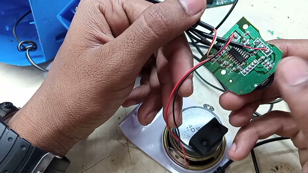 Zebronic computer speaker repair, Zebronics speaker full dad repair, Ak.Electronic's