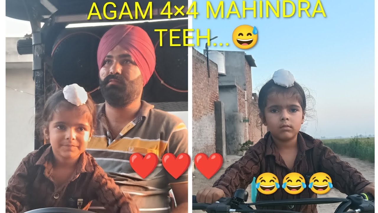 AGAM 4×4 MAHINDRA TEEH, AJJ ASSI GYE POSTER LAUNN... ❤️❤️❤️🙏🙏🙏....