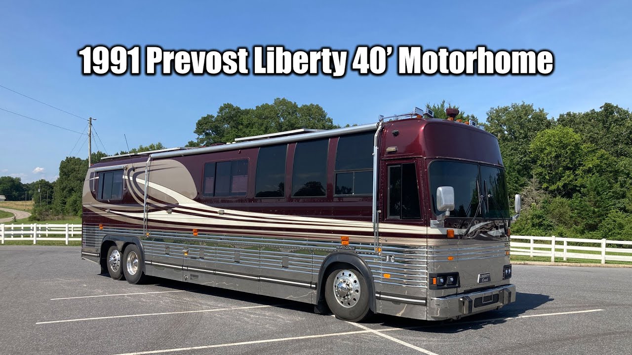 1991 Prevost Liberty 40' Motorhome Tour - For Sale in Asheboro, NC