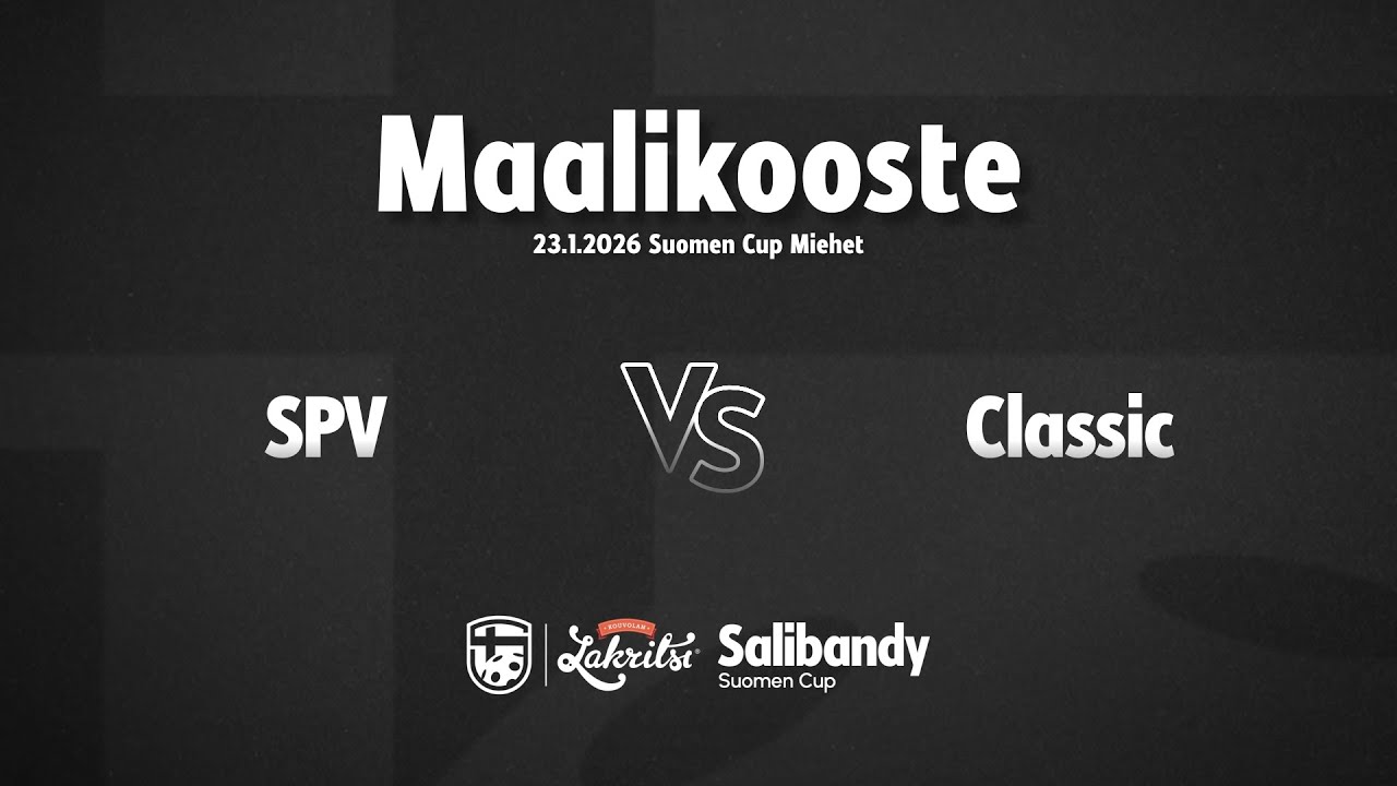 Maalikooste: SPV - Classic (Suomen Cup M)