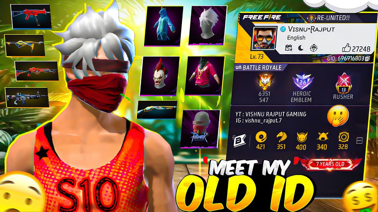 Meet My Old Id !! Full Collection Reveal 💀!!