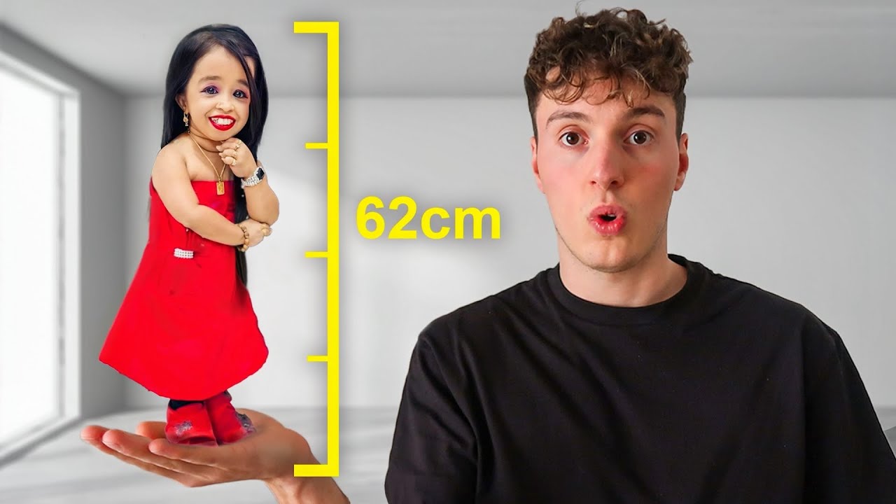 24H AVEC LA PLUS PETITE FEMME DU MONDE (62 cm)