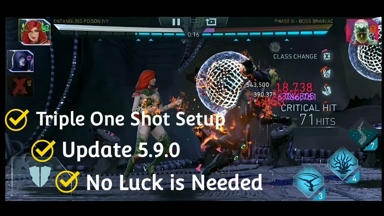 Update 5.9.0 - TRIPLE ONE SHOT P1-2-3 SETUP | League Raid