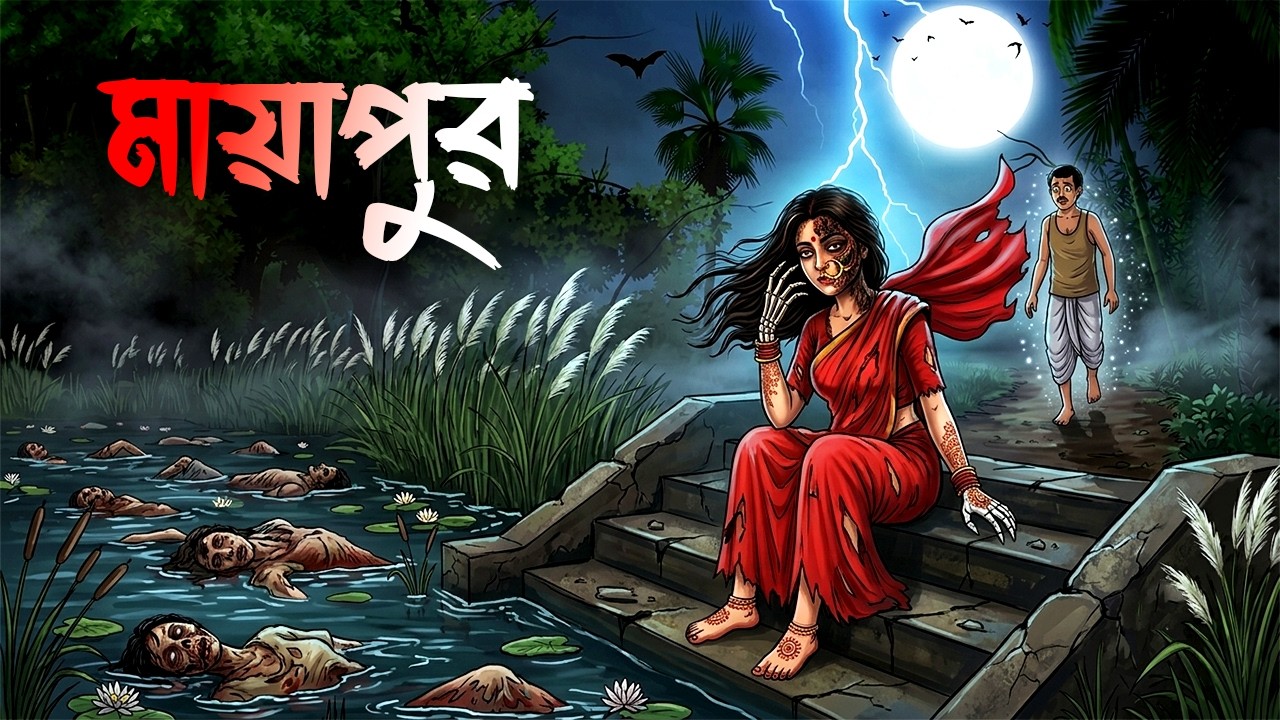 মায়াপুর - Mayapur | Grambanglar Bhuter Cartoon | Bengali Horror Cartoon | Vuter Golpo | Bhoutik