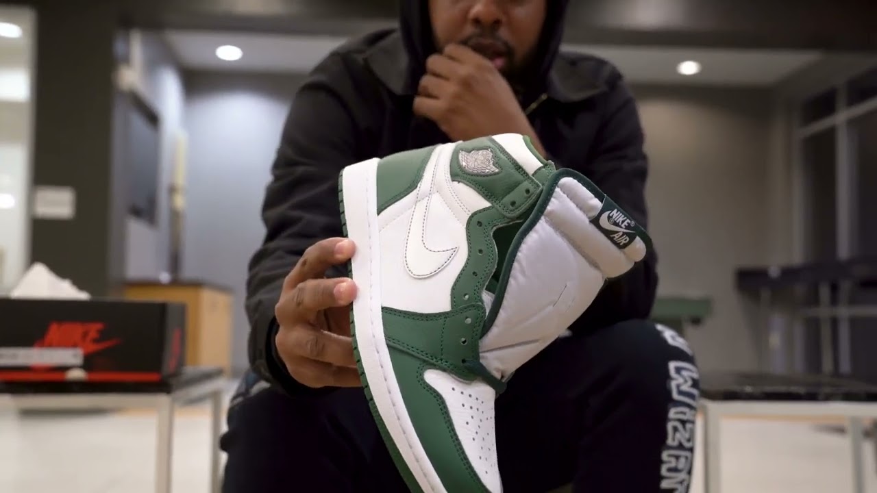 The Air Jordan 1 High OG Gorge Green