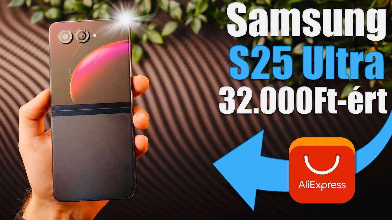 Megvettem a Samsung S25 Ultrát Kínából! 💀